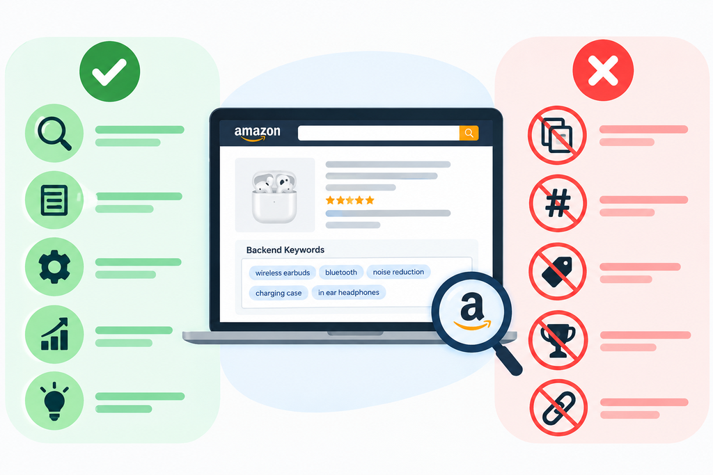 Amazon backend keywords best practices and common mistakes